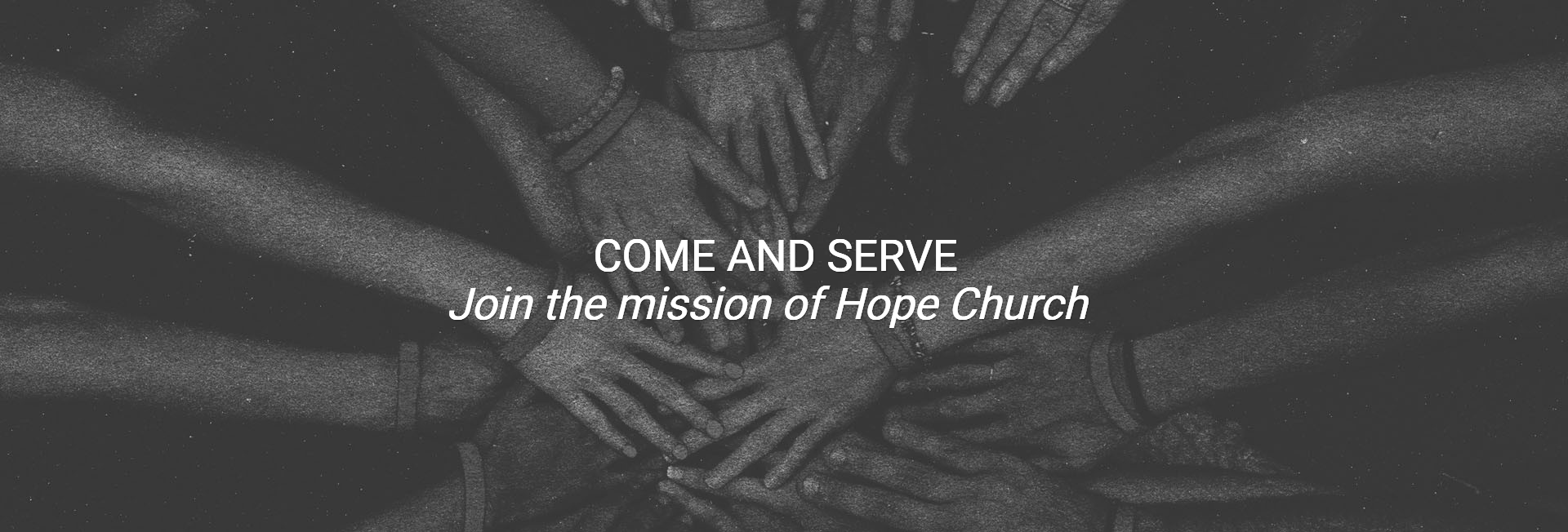 In This Together Church Website Banner